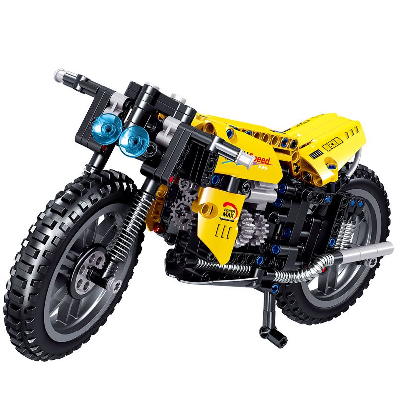 ZHEGAO QL0477 0477 non Lego XE MÁY YINXIN bộ đồ chơi xếp lắp ráp ghép mô hình Technic COMPETITIVE MOTORCTCLE Kỹ Thuật Công Nghệ Cao Mô Hình Phương Tiện 382 khối