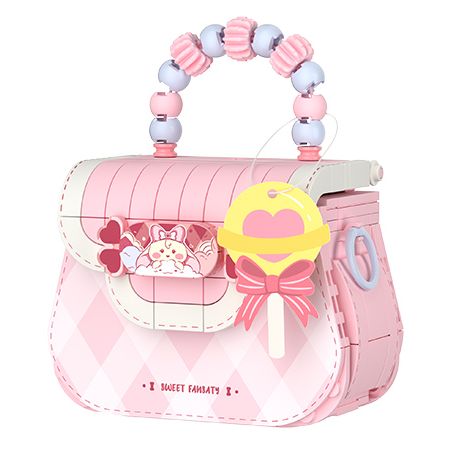 WEKKI 516909 non  KẸO BOBO bộ đồ chơi xếp lắp ráp ghép mô hình BOBO SUGAR 330 khối