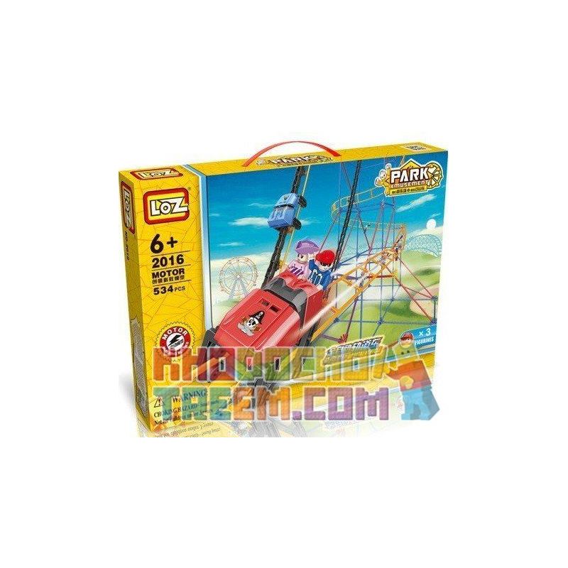 LOZ 2016 Xếp hình kiểu Nanoblock LOZ ELECTRIC AMUSEMENT PARK Electric Amusement Park Crazy Rollercoaster Tàu Lượn Siêu Tốc động Cơ Pin 534 khối có động cơ pin LOZ 2016 Xếp hình kiểu Nanoblock LOZ ELECTRIC AMUSEMENT PARK Electric Amusement Park Crazy Rollercoaster Tàu Lượn Siêu Tốc động Cơ Pin 534 khối có động cơ pin