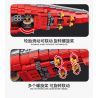 PanlosBrick 637008 Panlos Brick 637008 non  ELIZABETH NỮ HOÀNG GIÁ bộ đồ chơi xếp lắp ráp ghép mô hình Military Army QIEEN ELIZABETH-CLASS BATTLESHIP Quân Sự Bộ Đội 1556 khối