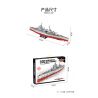 PanlosBrick 637008 Panlos Brick 637008 non  ELIZABETH NỮ HOÀNG GIÁ bộ đồ chơi xếp lắp ráp ghép mô hình Military Army QIEEN ELIZABETH-CLASS BATTLESHIP Quân Sự Bộ Đội 1556 khối