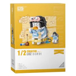 LOZ 1675 non  YAYA TUYỆT VỜI bộ đồ chơi xếp lắp ráp ghép mô hình