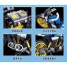 ZHEGAO QL0484 0484 non  XE MÁY FUDA bộ đồ chơi xếp lắp ráp ghép mô hình  COMPETITIVE MOTORCTCLE Kỹ Thuật Công Nghệ Cao Mô Hình Phương Tiện 426 khối