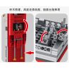 PanlosBrick 637007 Panlos Brick 637007 non  TÀU TUẦN DƯƠNG TÊN LỬA TIKINDRO CỘNG VỚI bộ đồ chơi xếp lắp ráp ghép mô hình Military Army TICONDEROGA-CLASS CRUISER Quân Sự Bộ Đội 1513 khối
