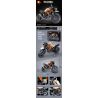 ZHEGAO QL0482 0482 non  XE MÁY ZHIBA bộ đồ chơi xếp lắp ráp ghép mô hình  COMPETITIVE MOTORCTCLE Kỹ Thuật Công Nghệ Cao Mô Hình Phương Tiện 477 khối