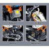 ZHEGAO QL0482 0482 non  XE MÁY ZHIBA bộ đồ chơi xếp lắp ráp ghép mô hình  COMPETITIVE MOTORCTCLE Kỹ Thuật Công Nghệ Cao Mô Hình Phương Tiện 477 khối