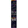 MouldKing 26006 Mould King 26006 REBRICKABLE MOC-43565 43565 MOC43565 non  NHÀ MÁY SẢN XUẤT DÂY CHUYỀN GBC RAINBOW TENSION bộ đồ chơi xếp lắp ráp ghép mô hình GREAT BALL CONTRAPTION RAINBOW TENSEGRITY 2520 khối
