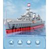 PanlosBrick 637006 Panlos Brick 637006 non  FLETCHER KẺ HỦY DIỆT. bộ đồ chơi xếp lắp ráp ghép mô hình Military Army FLETCHER-CLASS DESTROYER Quân Sự Bộ Đội 1331 khối