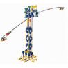 LOZ 2022 P0004 0004 Xếp hình kiểu Nanoblock LOZ ELECTRIC AMUSEMENT PARK Electric Amusement Park Whirly Propeller Giant Circle đu Văng 2 Cánh động Cơ Pin 416 khối có động cơ pin