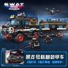 WOMA 5016 C5016 non  KHỦNG LONG BẠO CHÚA TẤN CÔNG XE BỌC THÉP CHỐNG ĐỘNG bộ đồ chơi xếp lắp ráp ghép mô hình City Thành Phố 1697 khối
