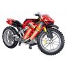 ZHEGAO QL0481 0481 non  XÍCH PHONG XE MÁY bộ đồ chơi xếp lắp ráp ghép mô hình  COMPETITIVE MOTORCTCLE Kỹ Thuật Công Nghệ Cao Mô Hình Phương Tiện 496 khối