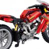 ZHEGAO QL0481 0481 non  XÍCH PHONG XE MÁY bộ đồ chơi xếp lắp ráp ghép mô hình  COMPETITIVE MOTORCTCLE Kỹ Thuật Công Nghệ Cao Mô Hình Phương Tiện 496 khối