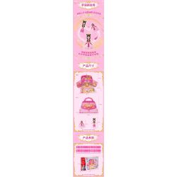 GUDI 9040 non  TÚI LÂU ĐÀI BUD bộ đồ chơi xếp lắp ráp ghép mô hình Yeloli 389 khối