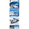 ZHEGAO QL2247 2247 non  TRẠM VŨ TRỤ THIÊN CUNG bộ đồ chơi xếp lắp ráp ghép mô hình Town AEROSPACE Thị Trấn 1161 khối