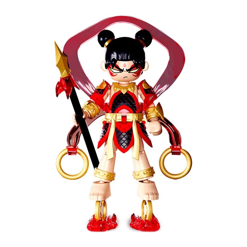 BLOKS 85012 non Lego VÔ HẠN ANH HÙNG CV-08 NEZHA DHARMA bộ đồ chơi xếp lắp ráp ghép mô hình Movie & Game Phim Và Trò Chơi