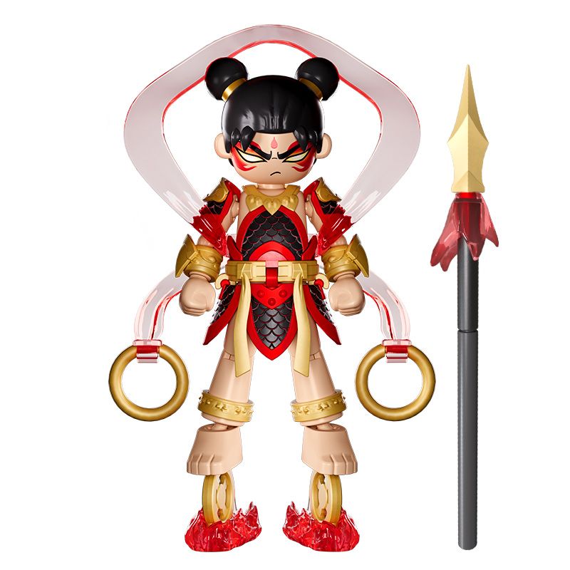BLOKS 85012 non  VÔ HẠN ANH HÙNG CV-08 NEZHA DHARMA bộ đồ chơi xếp lắp ráp ghép mô hình Movie & Game Phim Và Trò Chơi