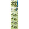 ZHEGAO QL2132 2132 non  XE TĂNG NHỎ bộ đồ chơi xếp lắp ráp ghép mô hình Military Army TRACKED TANK Quân Sự Bộ Đội 1104 khối