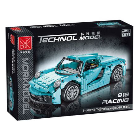 MorkModel 023017-1 023017-2 023017-3 Mork Model 023017-1 023017-2 023017-3 non  PORSCHE 918. tỷ lệ 1:14 bộ đồ chơi xếp lắp ráp ghép mô hình  Kỹ Thuật Công Nghệ Cao Mô Hình Phương Tiện 1502 khối
