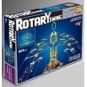 LOZ 2027 P0003 0003 Xếp hình kiểu Nanoblock LOZ ELECTRIC AMUSEMENT PARK Electric Amusement Park Rotary Giant Stride Swing đu Quay Dây Văng 8 Ghế động Cơ Pin 853 khối có động cơ pin