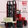 HAPPY BUILD SHINEYU XINYU YC22012 22012 YC-22012 REBRICKABLE MOC-63441 63441 MOC63441 non  XE NÂNG HẠNG NẶNG SÁU BÁNH CITY "MOVERS" 1:10 tỷ lệ 1:10 bộ đồ chơi xếp lắp ráp ghép mô hình  CITY BUILDER HEAVY DUTY FORKLIFT Kỹ Thuật Công Nghệ Cao Mô Hình Phương Tiện 2015 khối