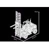 HAPPY BUILD SHINEYU XINYU YC22012 22012 YC-22012 REBRICKABLE MOC-63441 63441 MOC63441 non  XE NÂNG HẠNG NẶNG SÁU BÁNH CITY "MOVERS" 1:10 tỷ lệ 1:10 bộ đồ chơi xếp lắp ráp ghép mô hình  CITY BUILDER HEAVY DUTY FORKLIFT Kỹ Thuật Công Nghệ Cao Mô Hình Phương Tiện 2015 khối