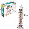 LOZ 2028 C0002 0002 Xếp hình kiểu Nanoblock LOZ ELECTRIC AMUSEMENT PARK Electric Amusement Park Roller Coaster Tàu Lượn Siêu Tốc động Cơ Pin 785 khối có động cơ pin
