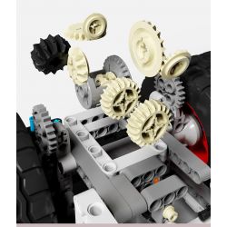 HAPPY BUILD SHINEYU XINYU YC22012 22012 YC-22012 REBRICKABLE MOC-63441 63441 MOC63441 non  XE NÂNG HẠNG NẶNG SÁU BÁNH CITY "MOVERS" 1:10 tỷ lệ 1:10 bộ đồ chơi xếp lắp ráp ghép mô hình  CITY BUILDER HEAVY DUTY FORKLIFT Kỹ Thuật Công Nghệ Cao Mô Hình Phương Tiện 2015 khối