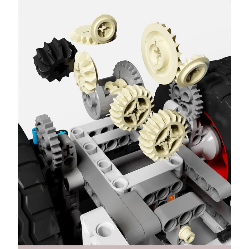 HAPPY BUILD SHINEYU XINYU YC22012 22012 YC-22012 REBRICKABLE MOC-63441 63441 MOC63441 non  XE NÂNG HẠNG NẶNG SÁU BÁNH CITY "MOVERS" 1:10 tỷ lệ 1:10 bộ đồ chơi xếp lắp ráp ghép mô hình  CITY BUILDER HEAVY DUTY FORKLIFT Kỹ Thuật Công Nghệ Cao Mô Hình Phương Tiện 2015 khối