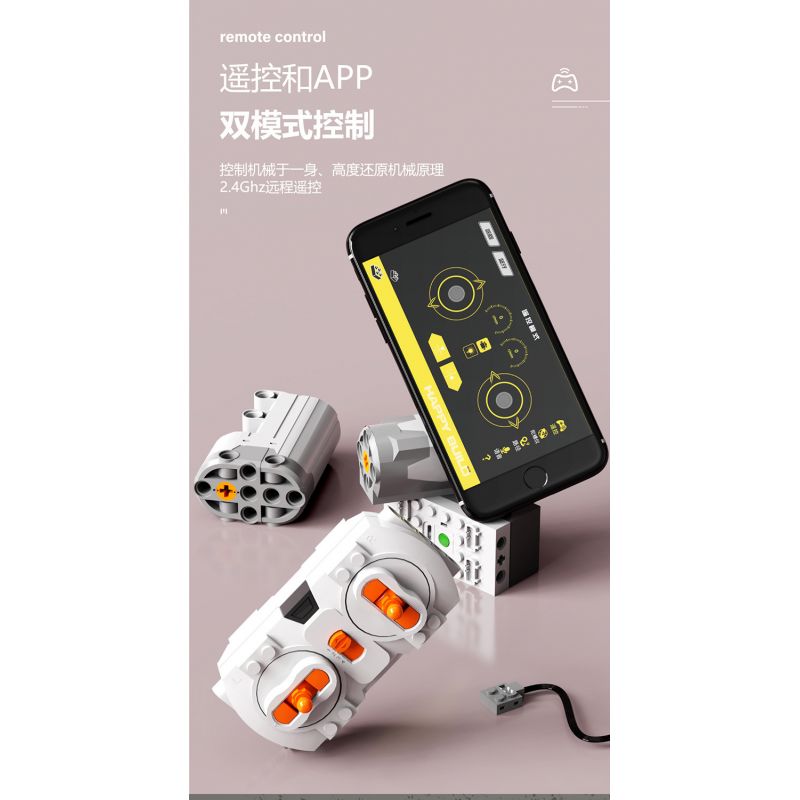 HAPPY BUILD SHINEYU XINYU YC22012 22012 YC-22012 REBRICKABLE MOC-63441 63441 MOC63441 non  XE NÂNG HẠNG NẶNG SÁU BÁNH CITY "MOVERS" 1:10 tỷ lệ 1:10 bộ đồ chơi xếp lắp ráp ghép mô hình  CITY BUILDER HEAVY DUTY FORKLIFT Kỹ Thuật Công Nghệ Cao Mô Hình Phương Tiện 2015 khối