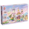 QMAN ENLIGHTEN KEEPPLEY 32021 non  CÔNG CHÚA LEIA 4 BLOOMING WONDERLAND HỌC VIỆN HOÀNG GIA bộ đồ chơi xếp lắp ráp ghép mô hình Girl PRINCESS LEAH Con Gái 1138 khối