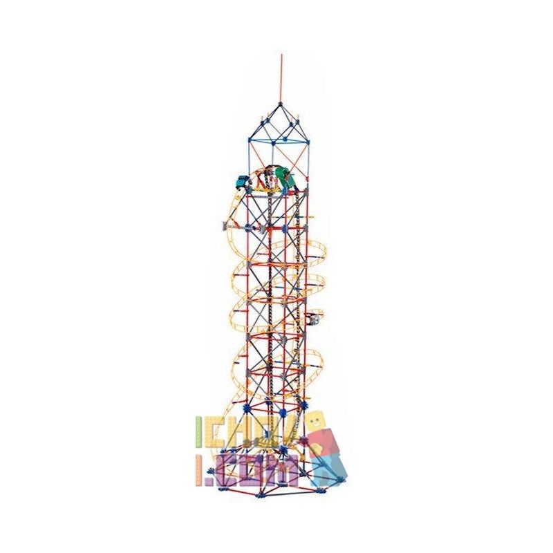 LOZ 2028 C0002 0002 Xếp hình kiểu Nanoblock LOZ ELECTRIC AMUSEMENT PARK Electric Amusement Park Roller Coaster Tàu Lượn Siêu Tốc động Cơ Pin 785 khối có động cơ pin