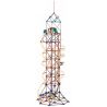 LOZ 2028 C0002 0002 Xếp hình kiểu Nanoblock LOZ ELECTRIC AMUSEMENT PARK Electric Amusement Park Roller Coaster Tàu Lượn Siêu Tốc động Cơ Pin 785 khối có động cơ pin