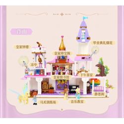 QMAN ENLIGHTEN KEEPPLEY 32021 non  CÔNG CHÚA LEIA 4 BLOOMING WONDERLAND HỌC VIỆN HOÀNG GIA bộ đồ chơi xếp lắp ráp ghép mô hình Girl PRINCESS LEAH Con Gái 1138 khối