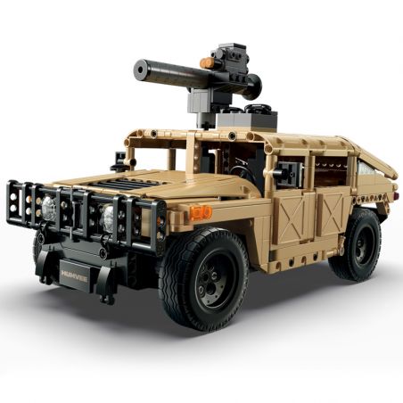 CADA DOUBLEE C51202 51202 non  XE ĐỊA HÌNH HUMMER H1 1:14 tỷ lệ 1:14 bộ đồ chơi xếp lắp ráp ghép mô hình  HUMVEE Kỹ Thuật Công Nghệ Cao Mô Hình Phương Tiện 628 khối