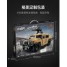 CADA DOUBLEE C51202 51202 non  XE ĐỊA HÌNH HUMMER H1 1:14 tỷ lệ 1:14 bộ đồ chơi xếp lắp ráp ghép mô hình  HUMVEE Kỹ Thuật Công Nghệ Cao Mô Hình Phương Tiện 628 khối