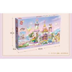 QMAN ENLIGHTEN KEEPPLEY 32021 non  CÔNG CHÚA LEIA 4 BLOOMING WONDERLAND HỌC VIỆN HOÀNG GIA bộ đồ chơi xếp lắp ráp ghép mô hình Girl PRINCESS LEAH Con Gái 1138 khối