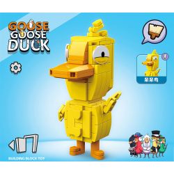 RENZAIMA 769 non  CON CHIM NGU NGỐC bộ đồ chơi xếp lắp ráp ghép mô hình GOOSE DUCK 769 khối