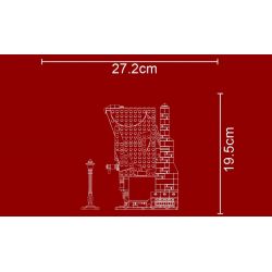 MouldKing 16049 Mould King 16049 non  NGÔI NHÀ GIÁNG SINH bộ đồ chơi xếp lắp ráp ghép mô hình Creator CHRISTMAS COTTAGE Sáng Tạo 766 khối
