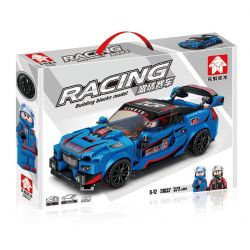 LEYI 31037 non  HONDA CIVIC. bộ đồ chơi xếp lắp ráp ghép mô hình Racers Đua Tốc Độ 372 khối