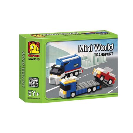 OXFORD MW3315 3315 non  THẾ GIỚI NHỎ bộ đồ chơi xếp lắp ráp ghép mô hình MINI WORLD