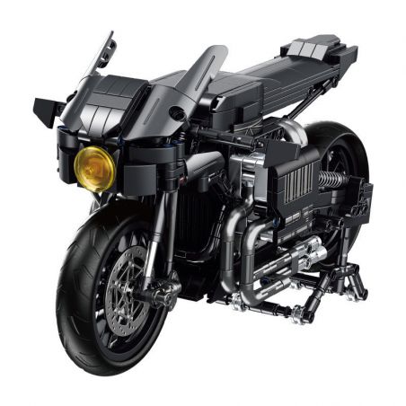 PanlosBrick 672009 Panlos Brick 672009 non  XE ĐẠP DƠI bộ đồ chơi xếp lắp ráp ghép mô hình MOTORBIKE 1080 khối