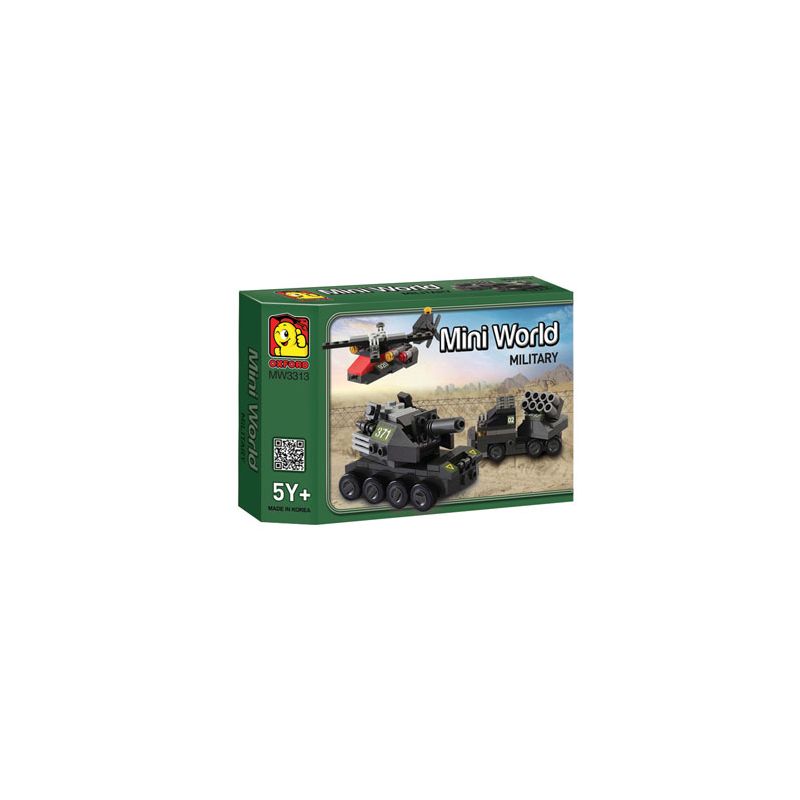 OXFORD MW3313 3313 non Lego THẾ GIỚI NHỎ bộ đồ chơi xếp lắp ráp ghép mô hình 옥스포드 MINI WORLD