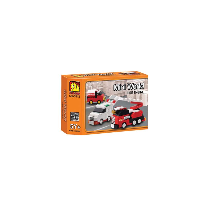 OXFORD MW3312 3312 non Lego THẾ GIỚI NHỎ bộ đồ chơi xếp lắp ráp ghép mô hình 옥스포드 MINI WORLD