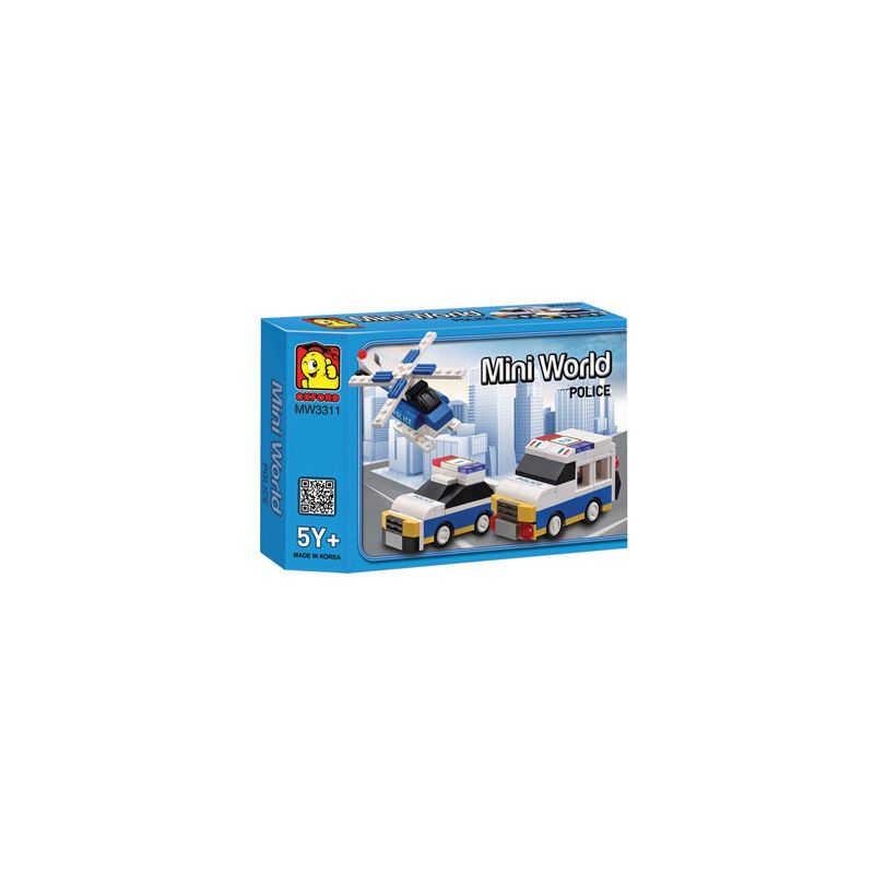 OXFORD MW3311 3311 non Lego THẾ GIỚI NHỎ bộ đồ chơi xếp lắp ráp ghép mô hình 옥스포드 MINI WORLD