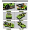 LEYI 31036 non  ASTON MARTIN. bộ đồ chơi xếp lắp ráp ghép mô hình Racers Đua Tốc Độ 338 khối