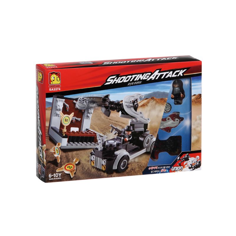 OXFORD SA3374 3374 non Lego BỘ ĐỒ CHIẾN ĐẤU BẮN SÚNG bộ đồ chơi xếp lắp ráp ghép mô hình SHOOTING ATACK 로닌의 토네이도