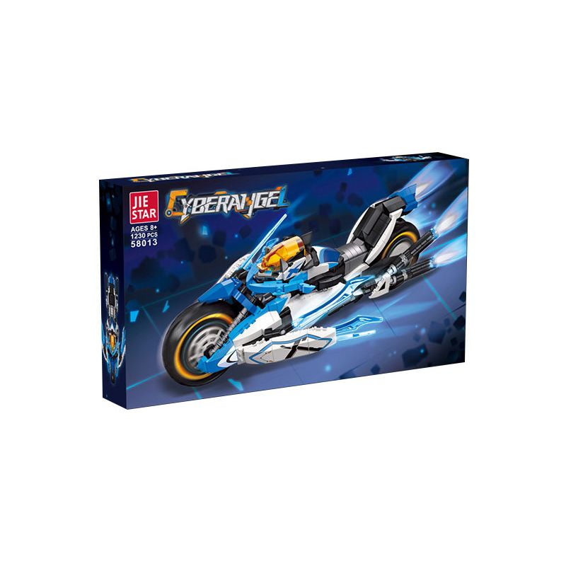 JIESTAR 58013 non  XE MÔ HÌNH CYBERANGEL bộ đồ chơi xếp lắp ráp ghép mô hình Ideas Ý Tưởng 1230 khối