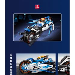 JIESTAR 58013 non  XE MÔ HÌNH CYBERANGEL bộ đồ chơi xếp lắp ráp ghép mô hình Ideas Ý Tưởng 1230 khối