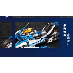 JIESTAR 58013 non  XE MÔ HÌNH CYBERANGEL bộ đồ chơi xếp lắp ráp ghép mô hình Ideas Ý Tưởng 1230 khối