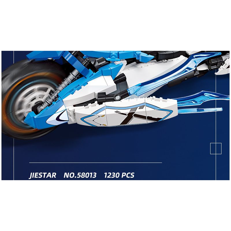 JIESTAR 58013 non  XE MÔ HÌNH CYBERANGEL bộ đồ chơi xếp lắp ráp ghép mô hình Ideas Ý Tưởng 1230 khối